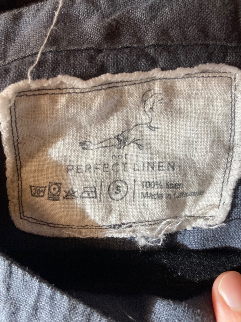 Not PerfectLinen January Top - Picture 2 of 2